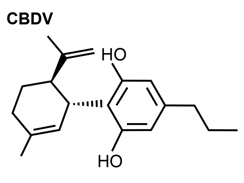 CAS 24274-48-4 Cannabidivarol  ​​C₁₉H₂₆O₂